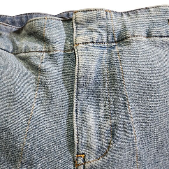 Talbots Sailor Jeans Straight Leg Cropped High Rise Light Wash Womens Size 8 - Picture 5 of 10